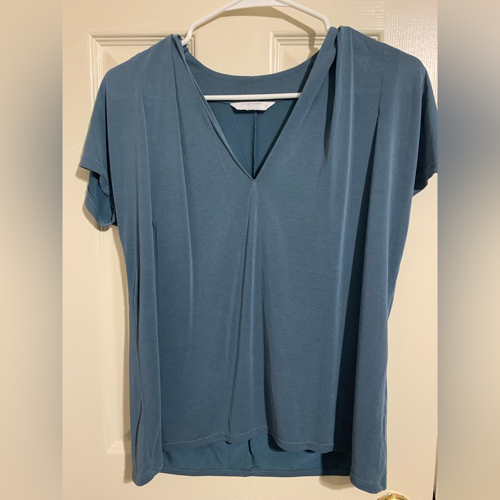 XS super soft Lucky Brand blue top